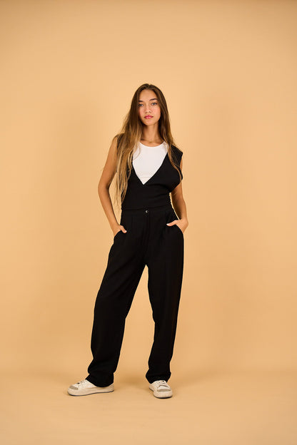 RINI - Full Vest Set -Black-4