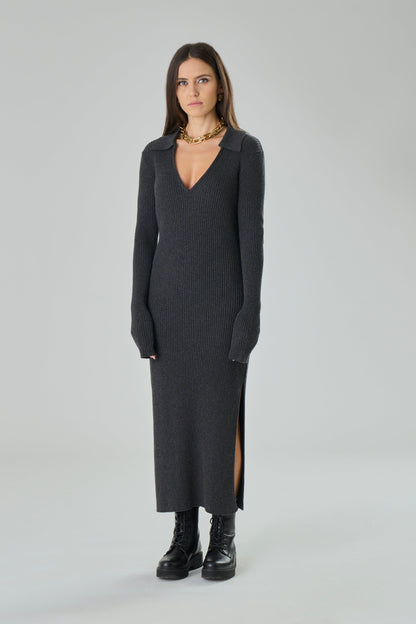 Vestito in maglia in misto Cashmere - Anita-0