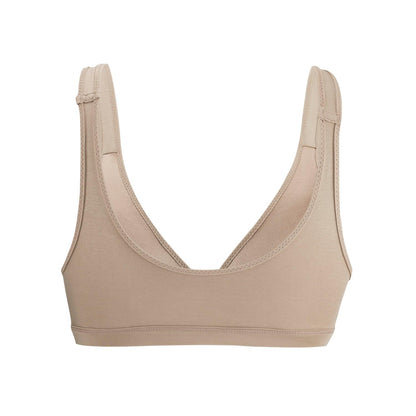 Shell - Full Cup Front Closure Silk & Organic Cotton Wireless Bra-2