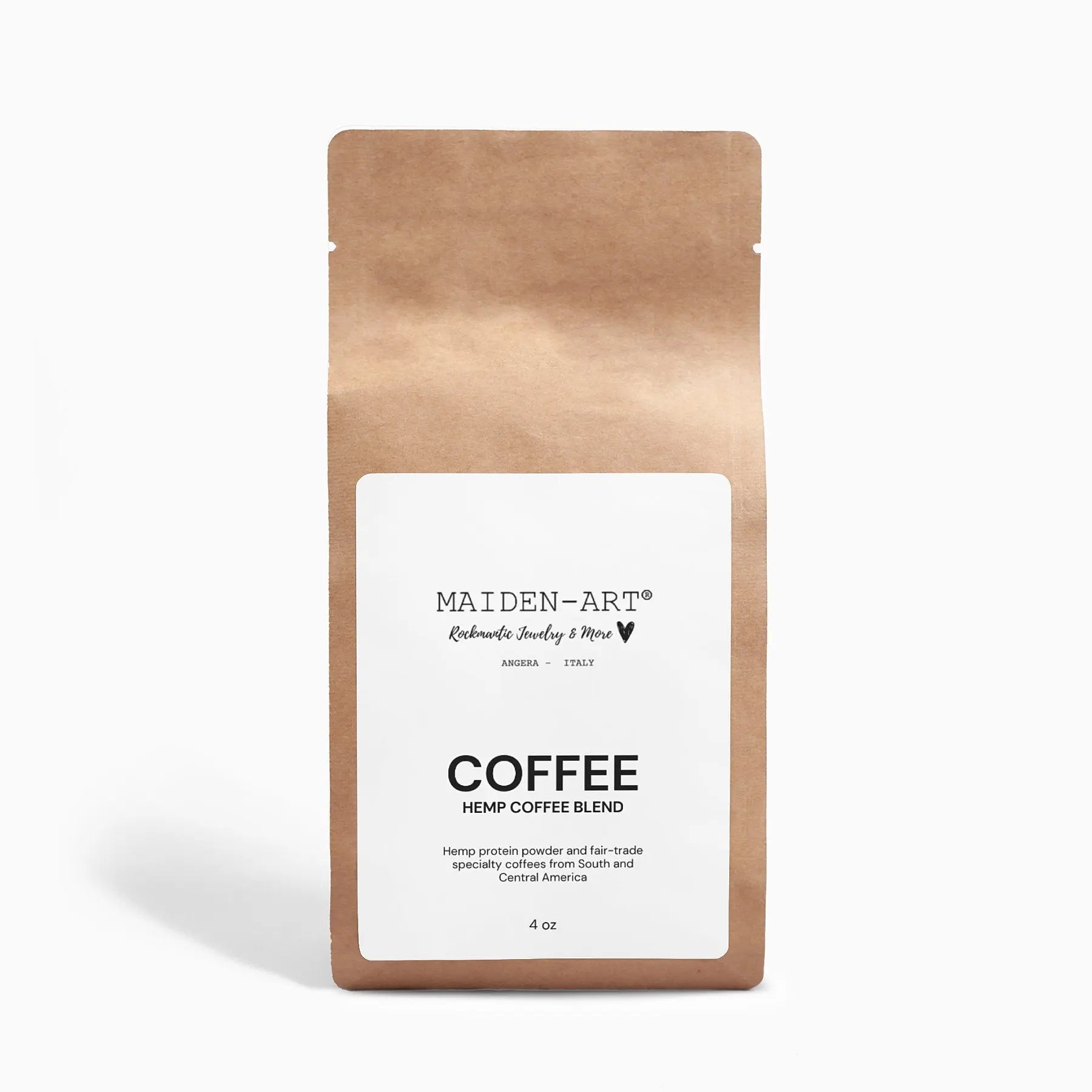 Hemp Coffee Blend - Medium Roast 4oz-0