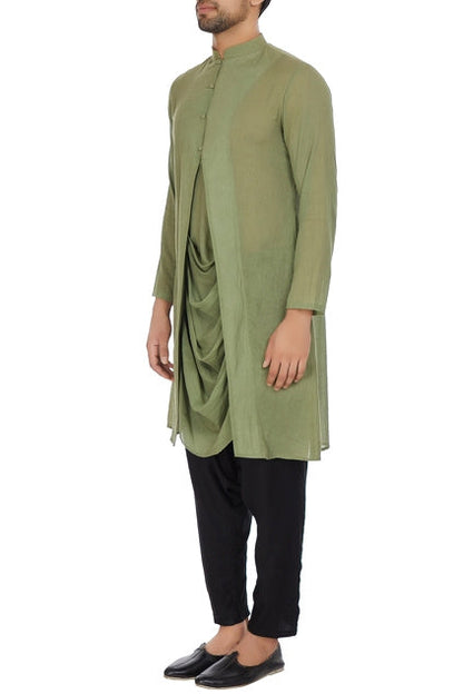 Roman - Cowl Kurta Set-3