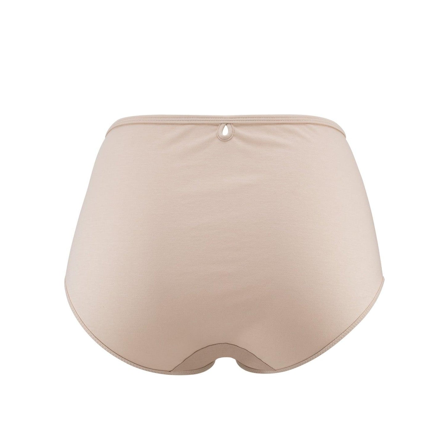 Vanessa- Silk & Organic Cotton Full Brief in Skin Tone Colours-1