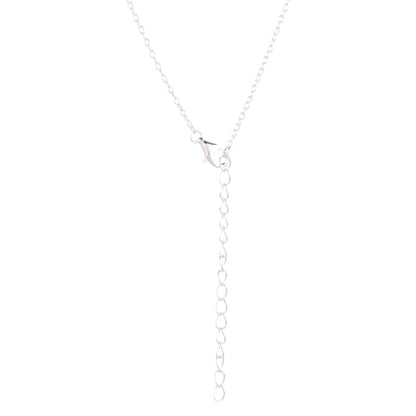 Eternity Necklace Love Heart Pave Necklace-2