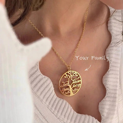 Tree of Life Necklace - Bohemian Necklace-3