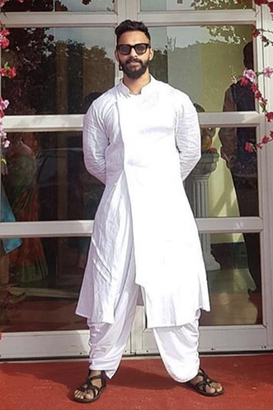 Saiesh - Off White Kurta Set-0