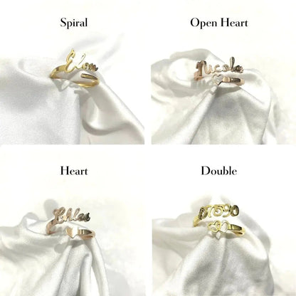 One Name Ring - personalized ring-1