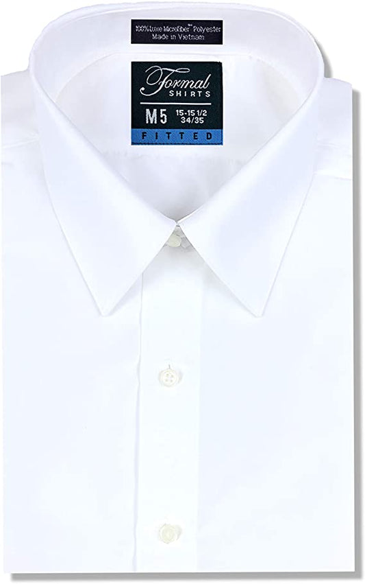 Luxe Microfiber® Men’s Fitted Dress Shirt, Tuxedo Shirt-0