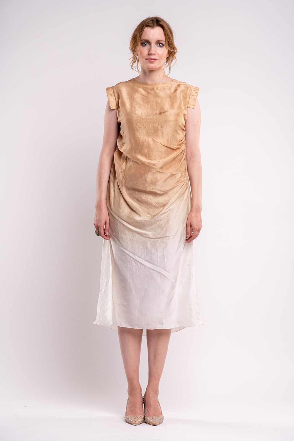 Kanso Coffee Dress-0