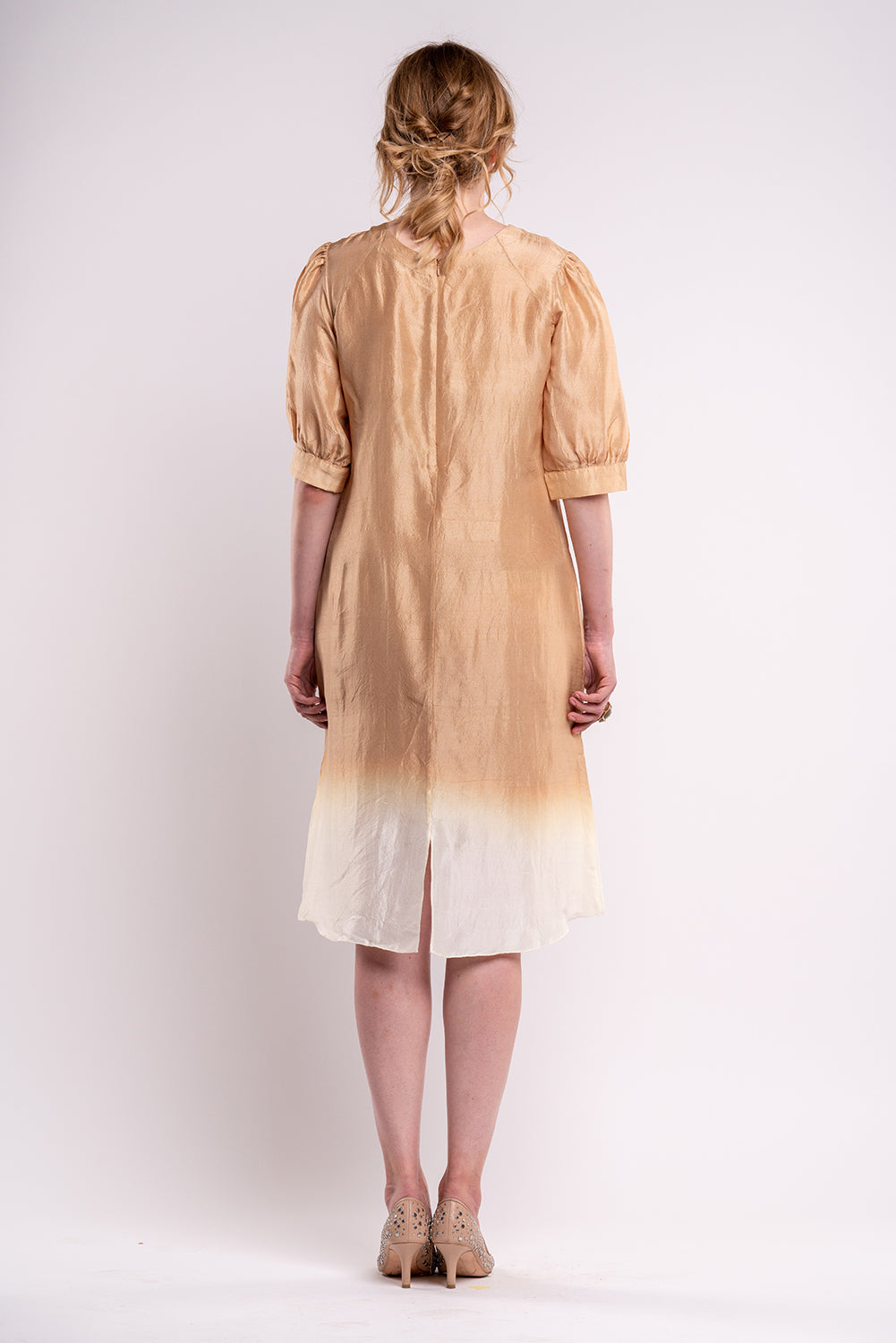 Kanso Coffee Dress-2