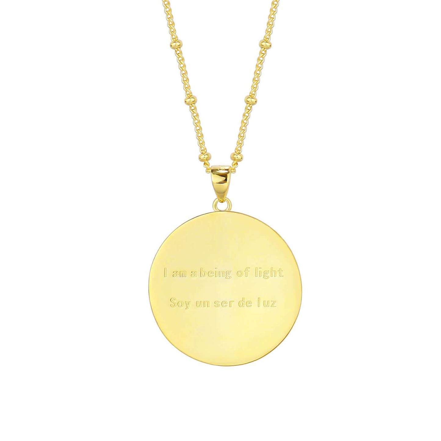 I am a being of light Necklace-1