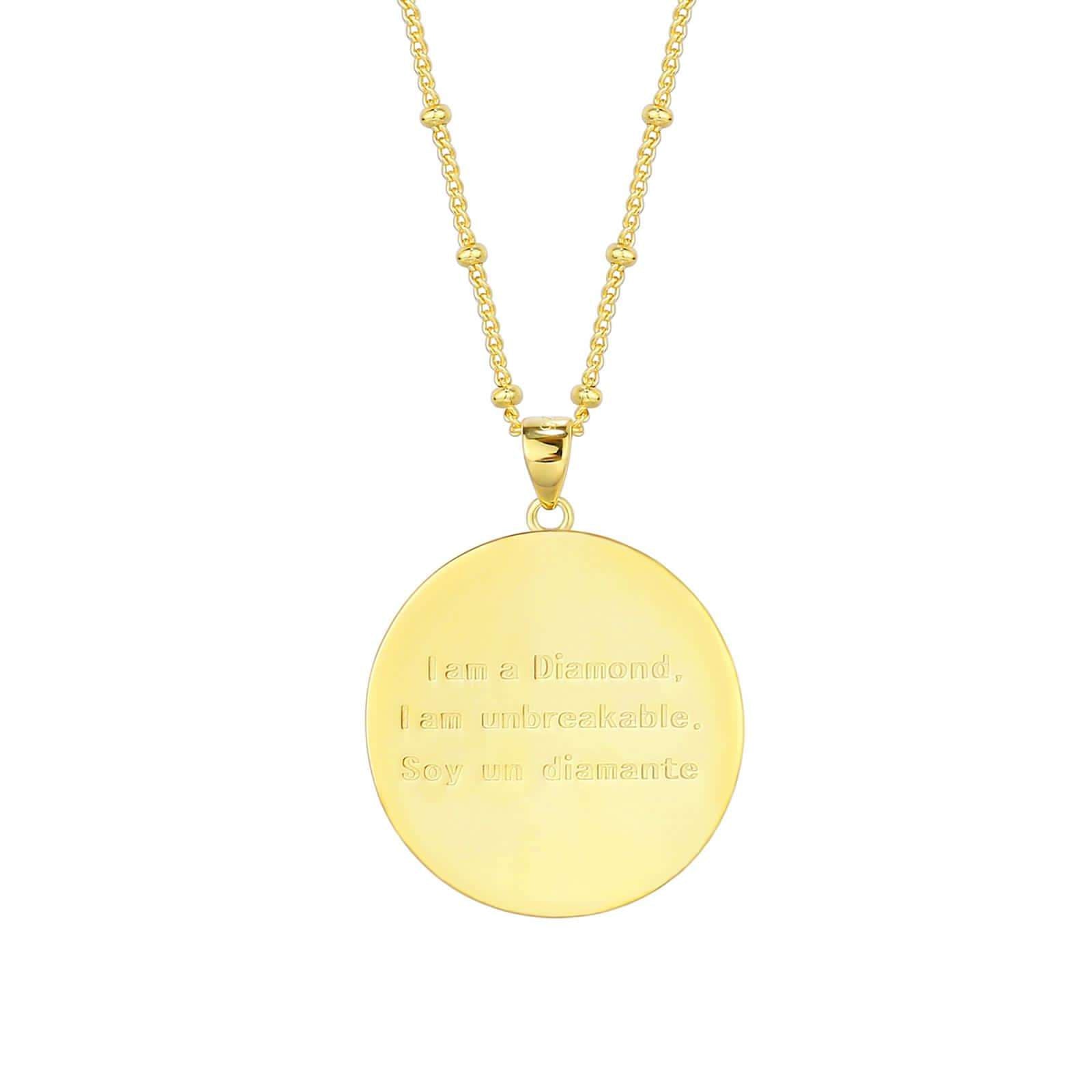 I am a Diamond, I am unbreakable Necklace-1