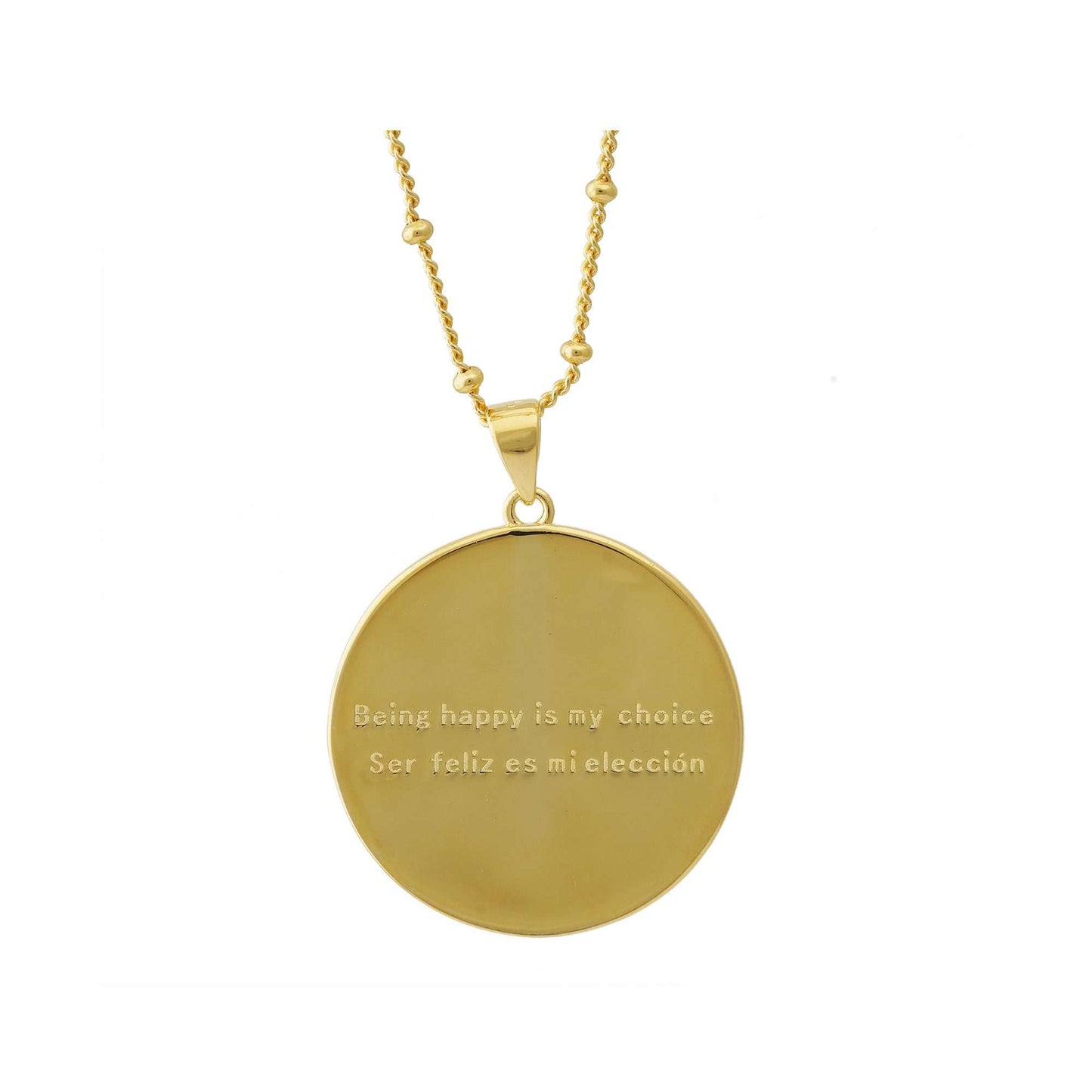 Being happy is my choice necklace-4