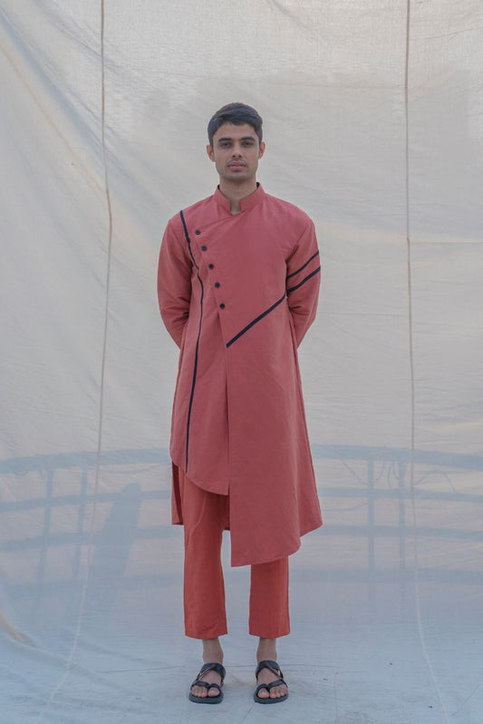 Ramon  - Coral Kurta Set-0