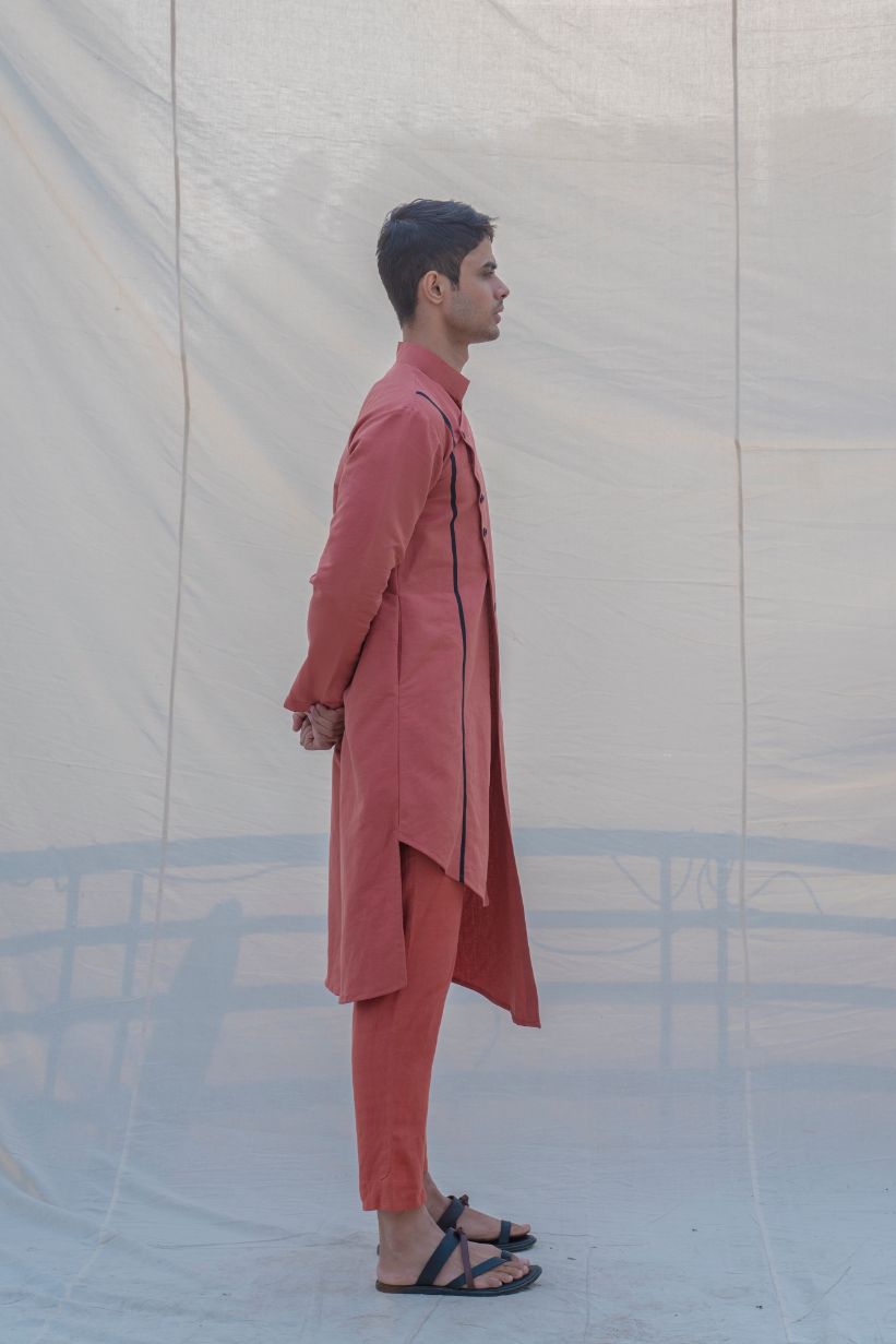 Ramon  - Coral Kurta Set-3