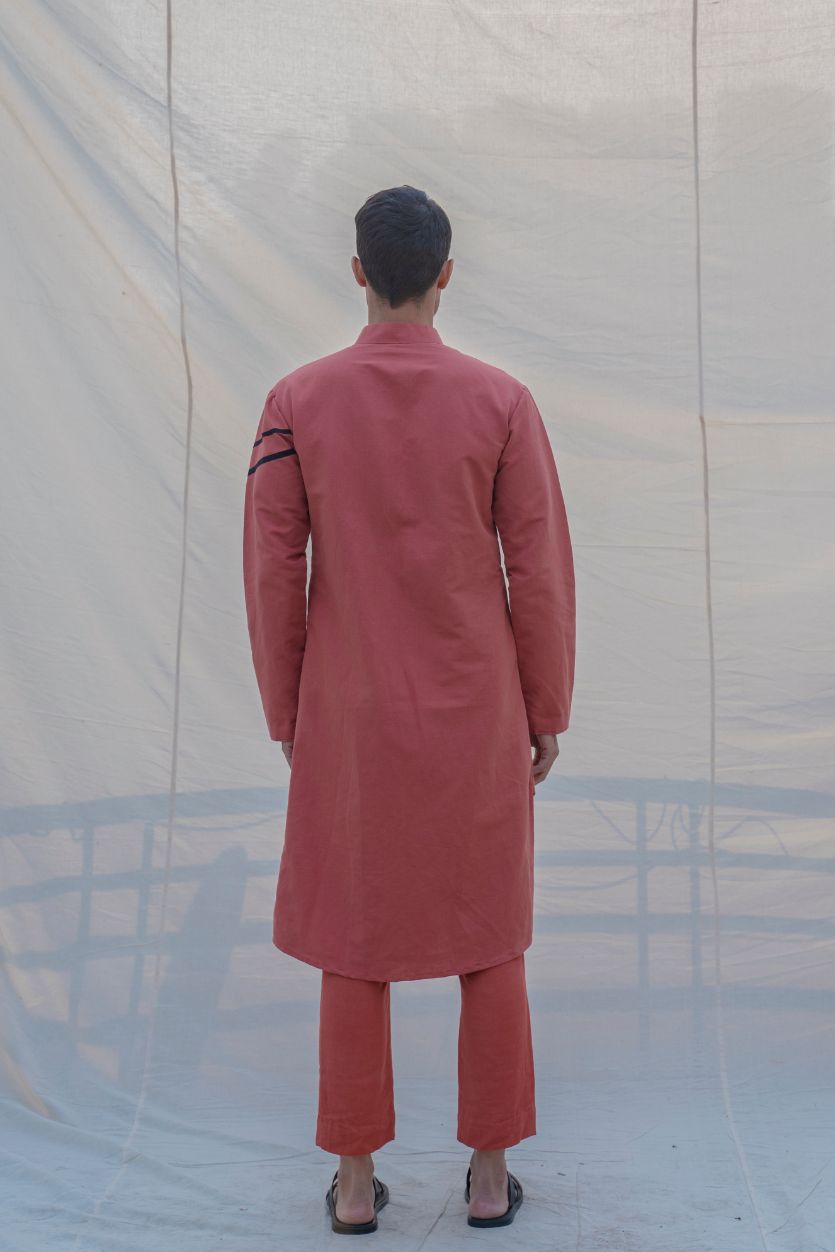 Ramon  - Coral Kurta Set-1