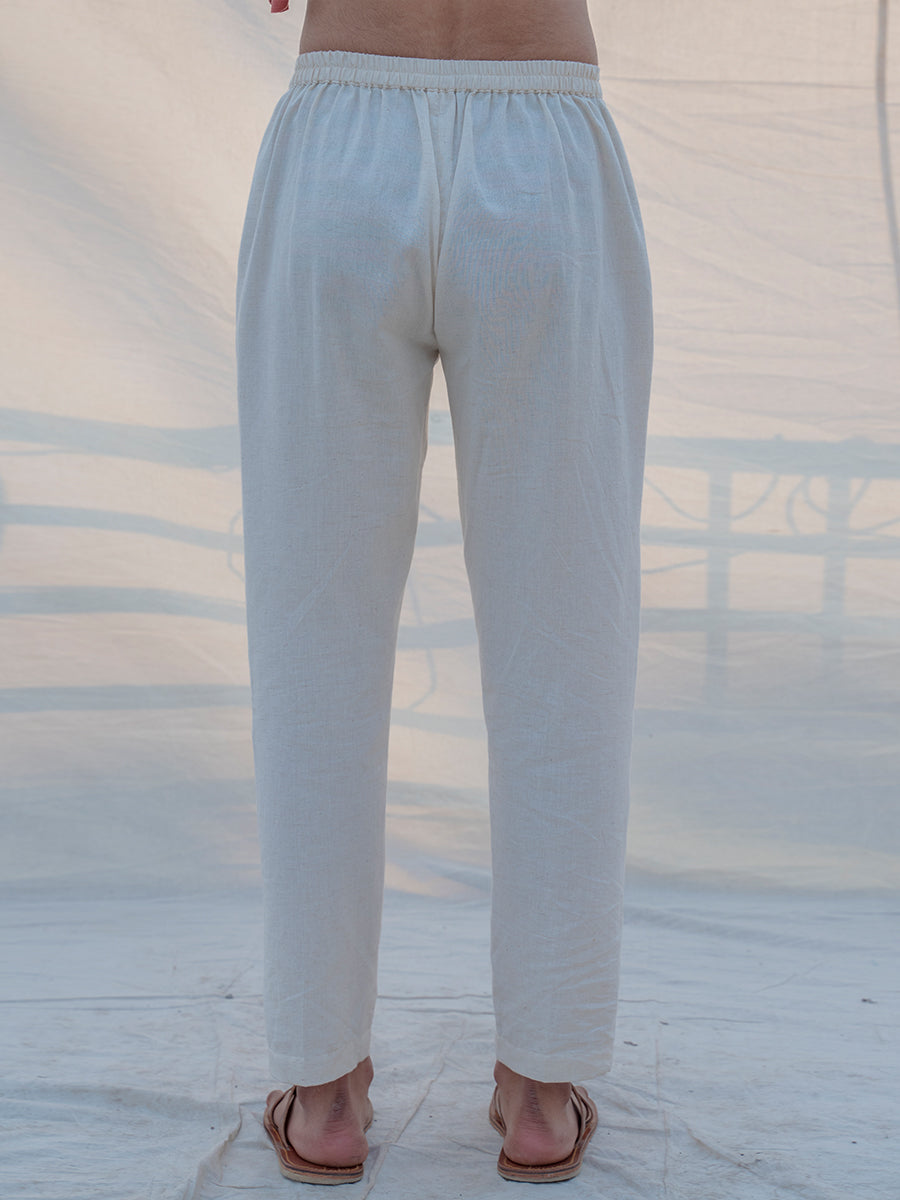 Cotton X Linen Trouser-2