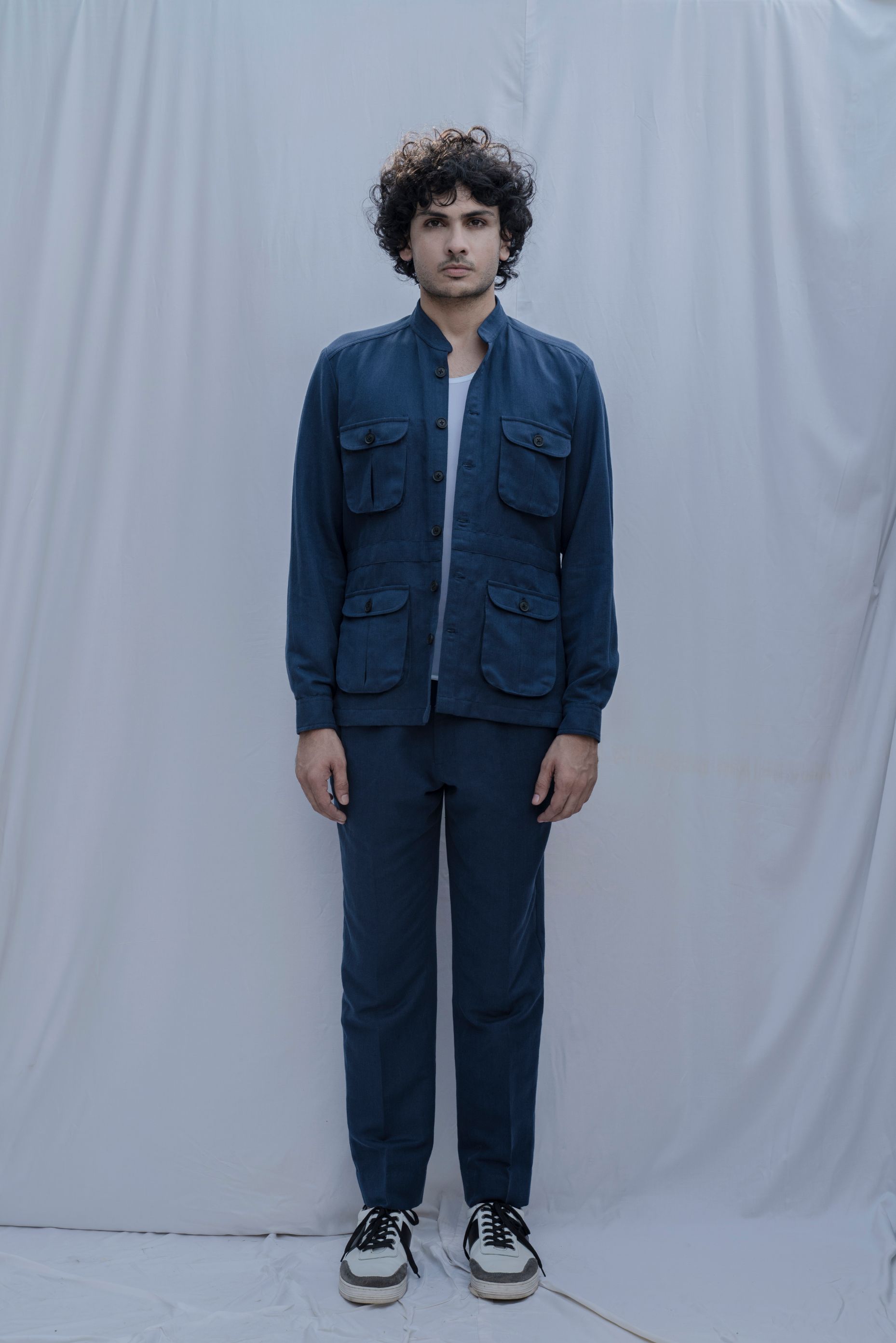 Montauk - Navy Jacket & Pant Co-ord Set-2