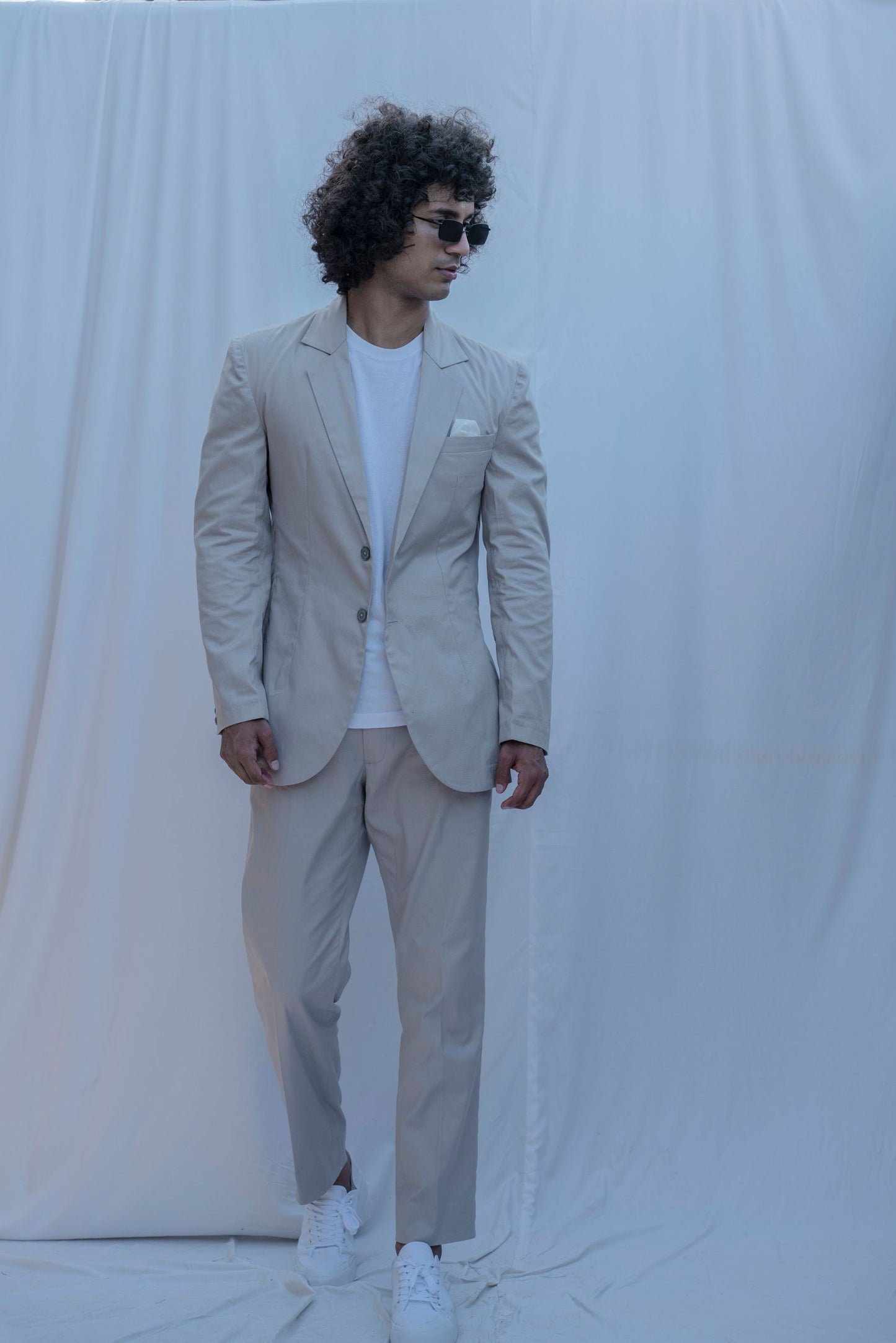 Miami - Creme Suit Set-0