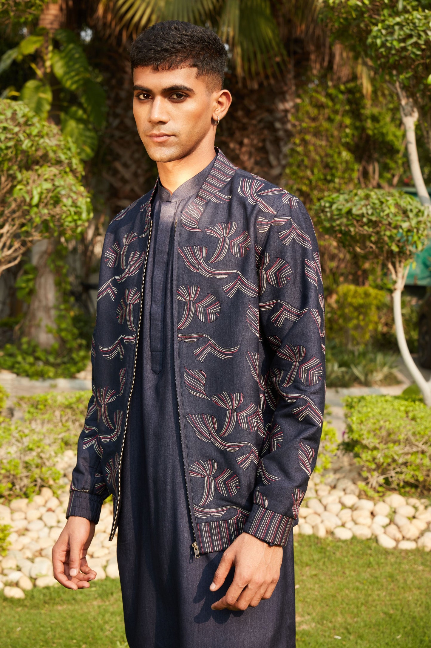 Nur Bomber Jacket & Kurta Set-1