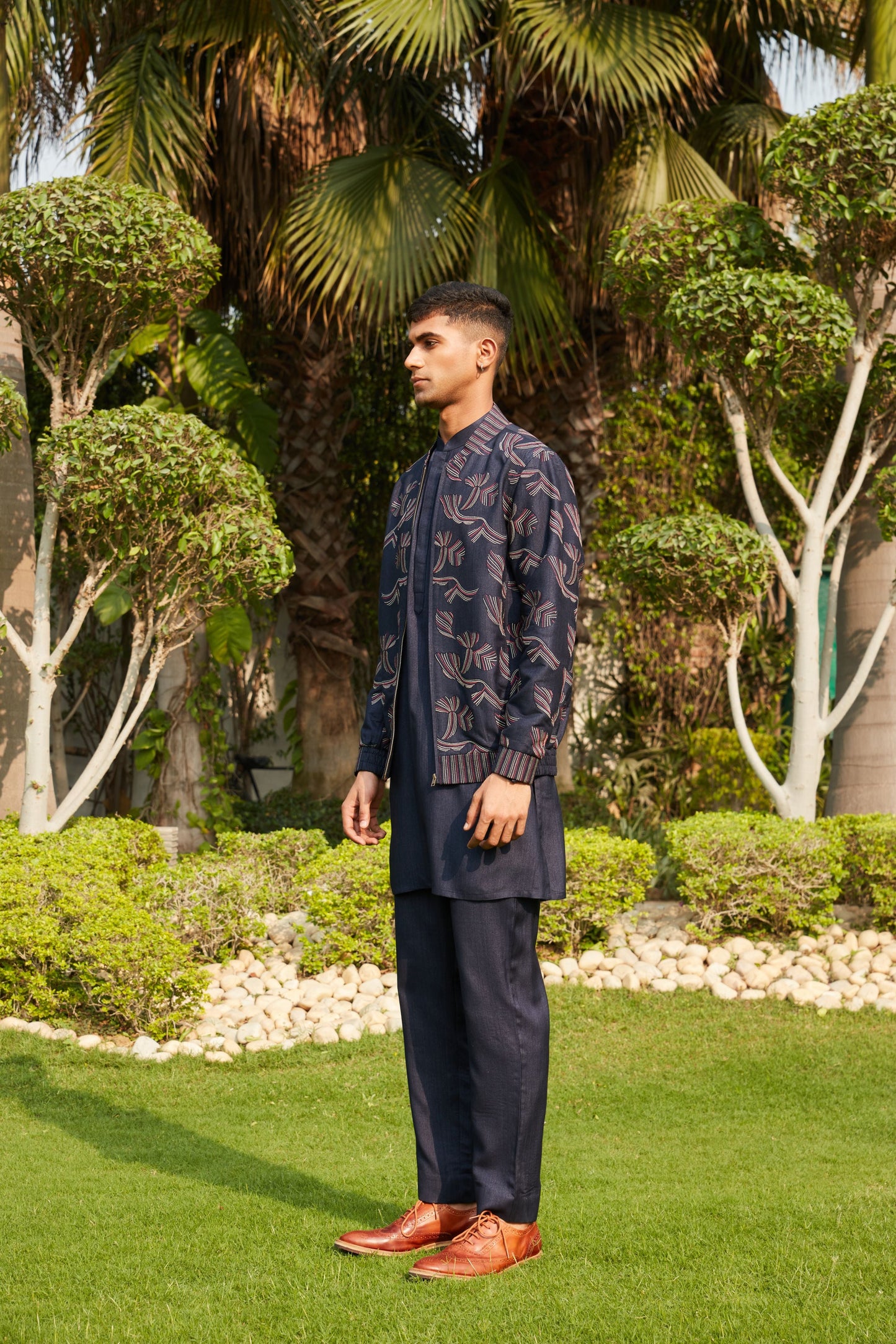 Nur Bomber Jacket & Kurta Set-3