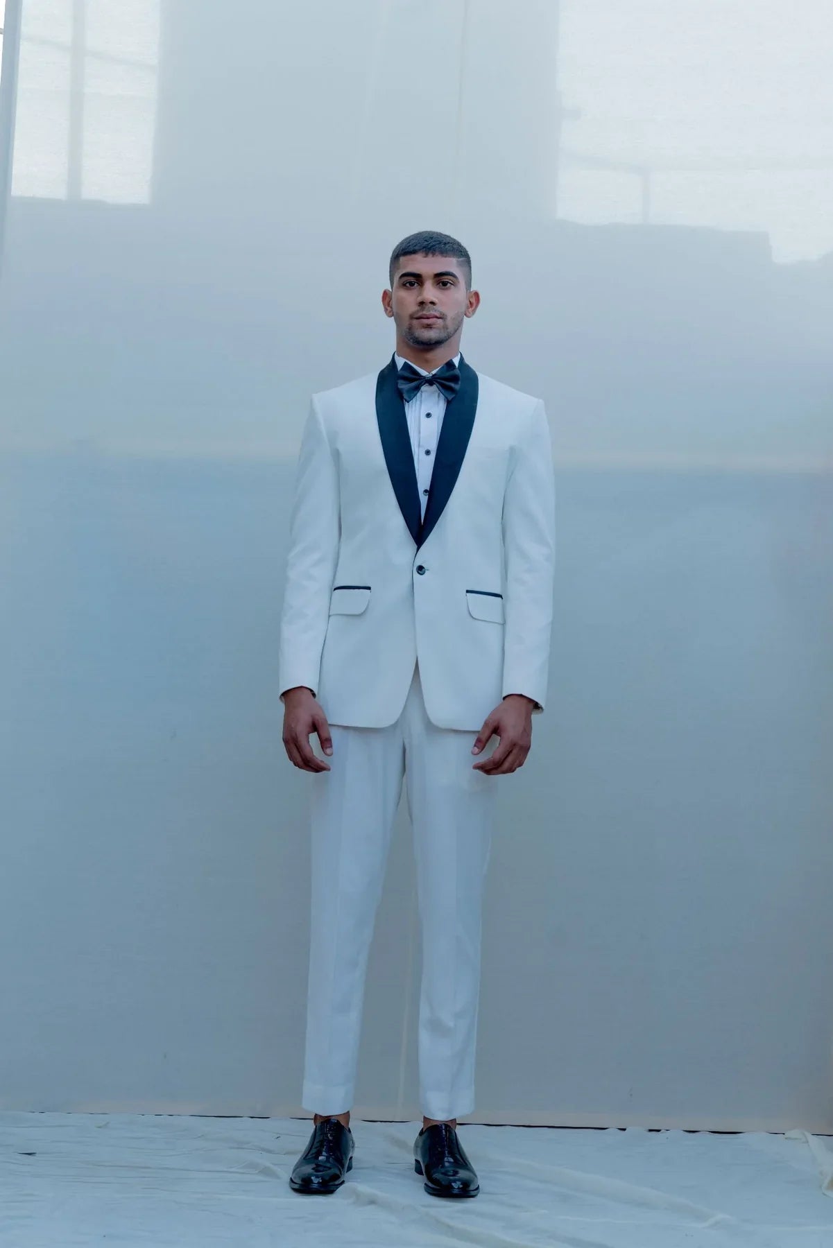 YIN- WHITE TUXEDO SET-0