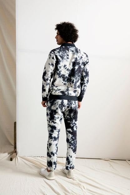 Abie - Tie & Dye Bomber Jacket with Pant Set-1