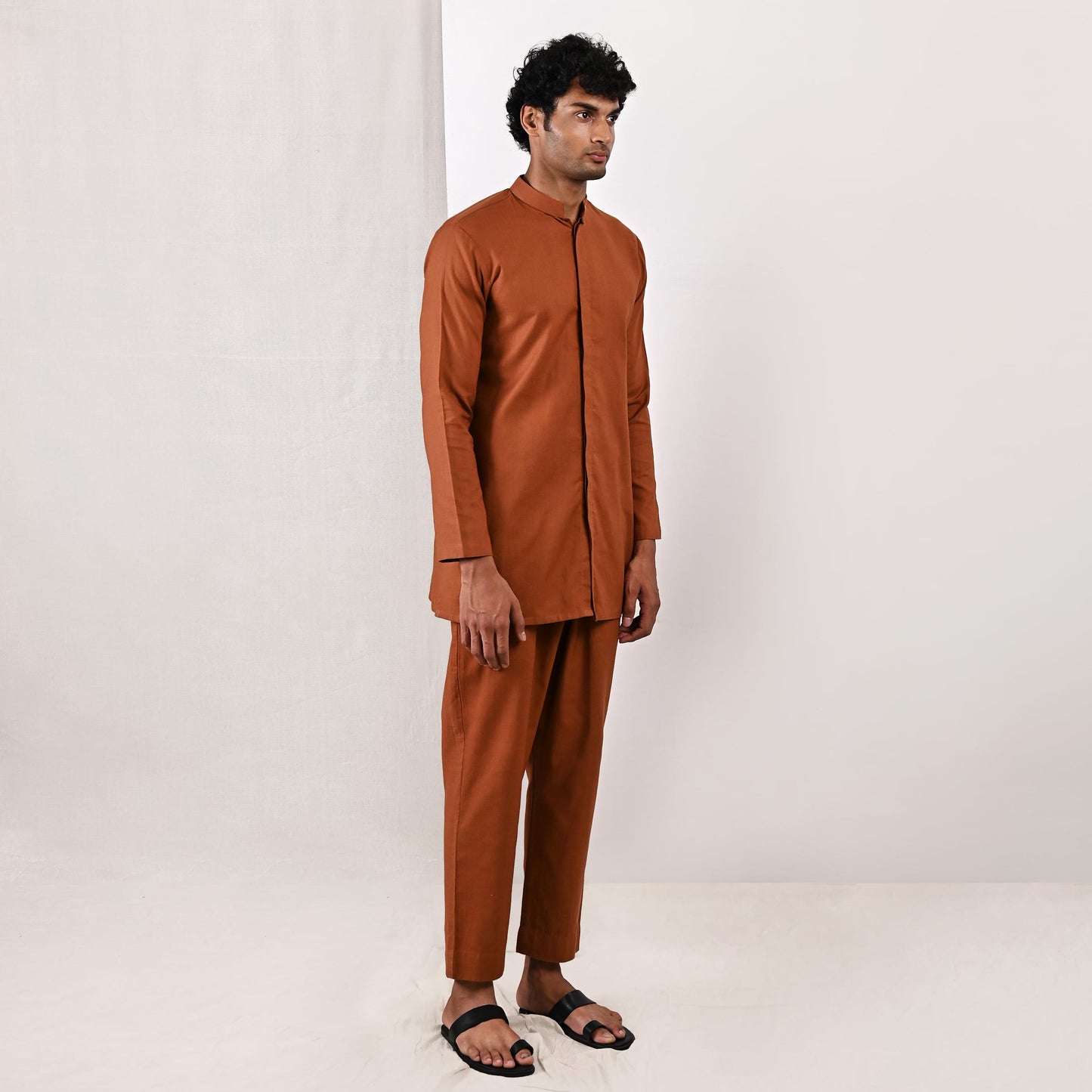 Daena - Tan Short Kurta Set-2