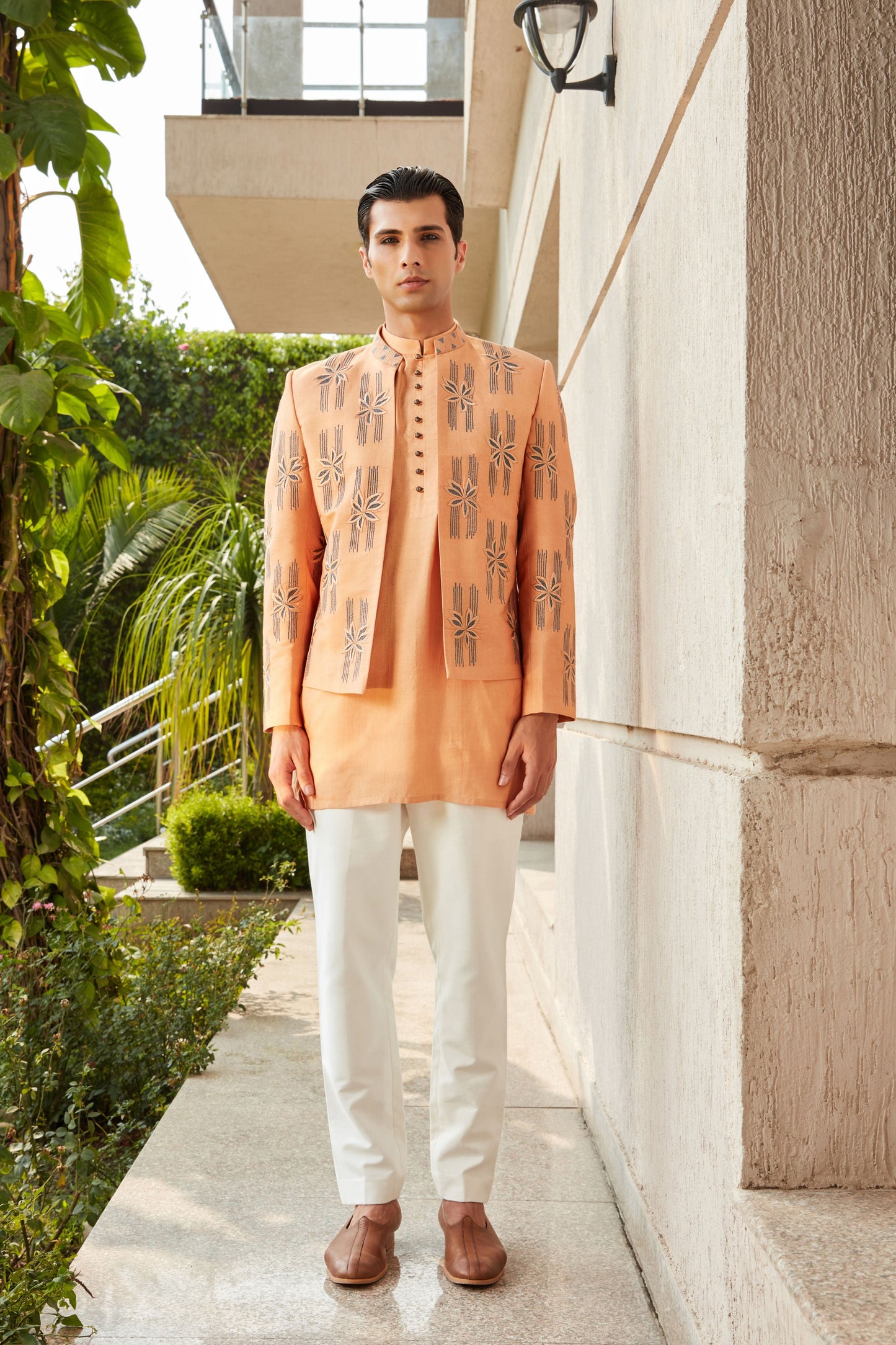 Rohaan Open Jacket with Kurta Set-2