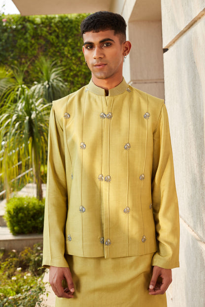 Emir Nehru Jacket with Kurta and Pants Set-1