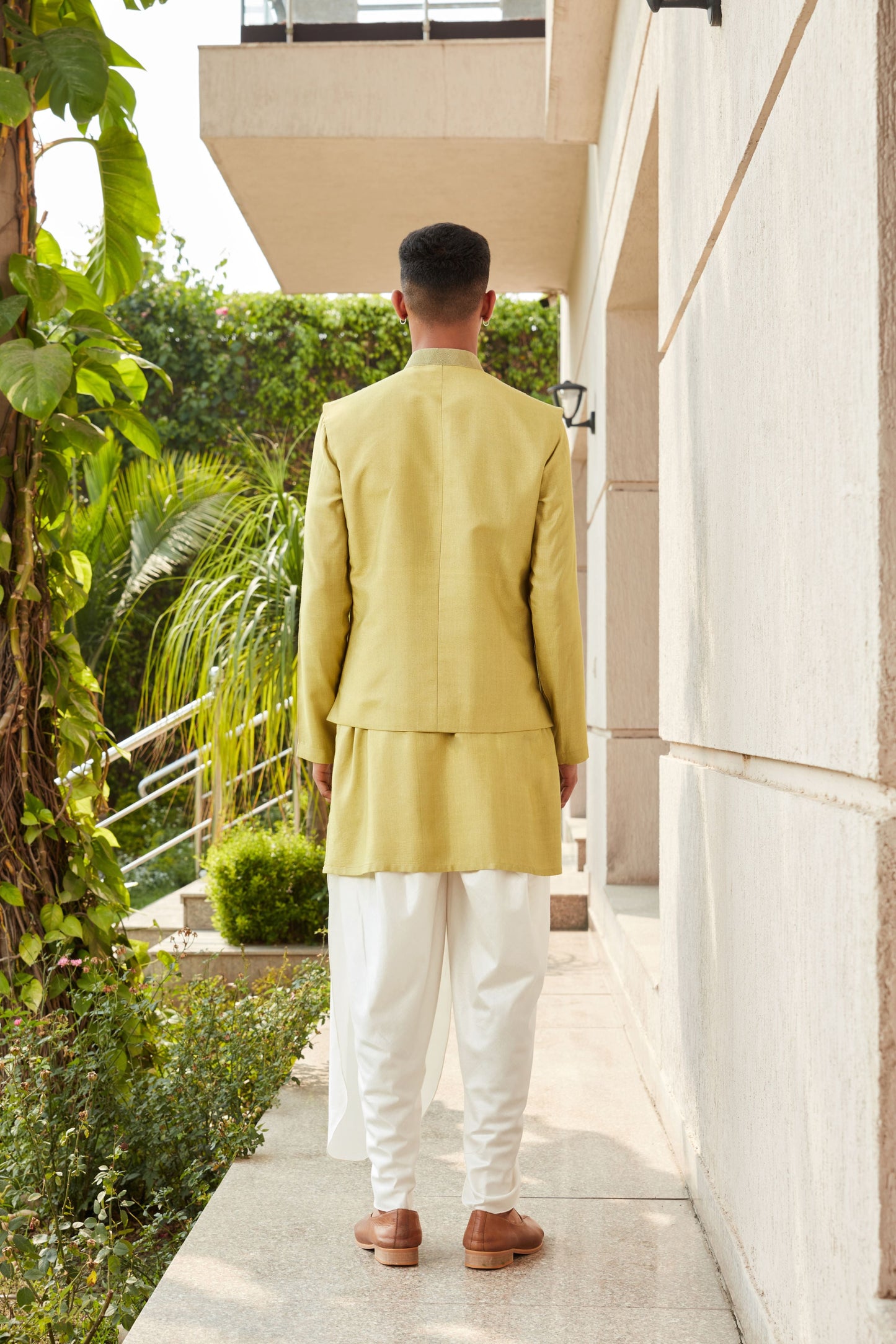 Emir Nehru Jacket with Kurta and Pants Set-4