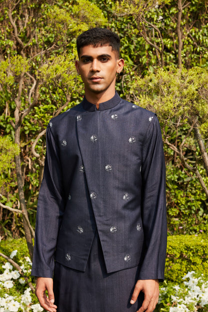 Rahim Nehru Jacket with Kurta and Pants Set-1