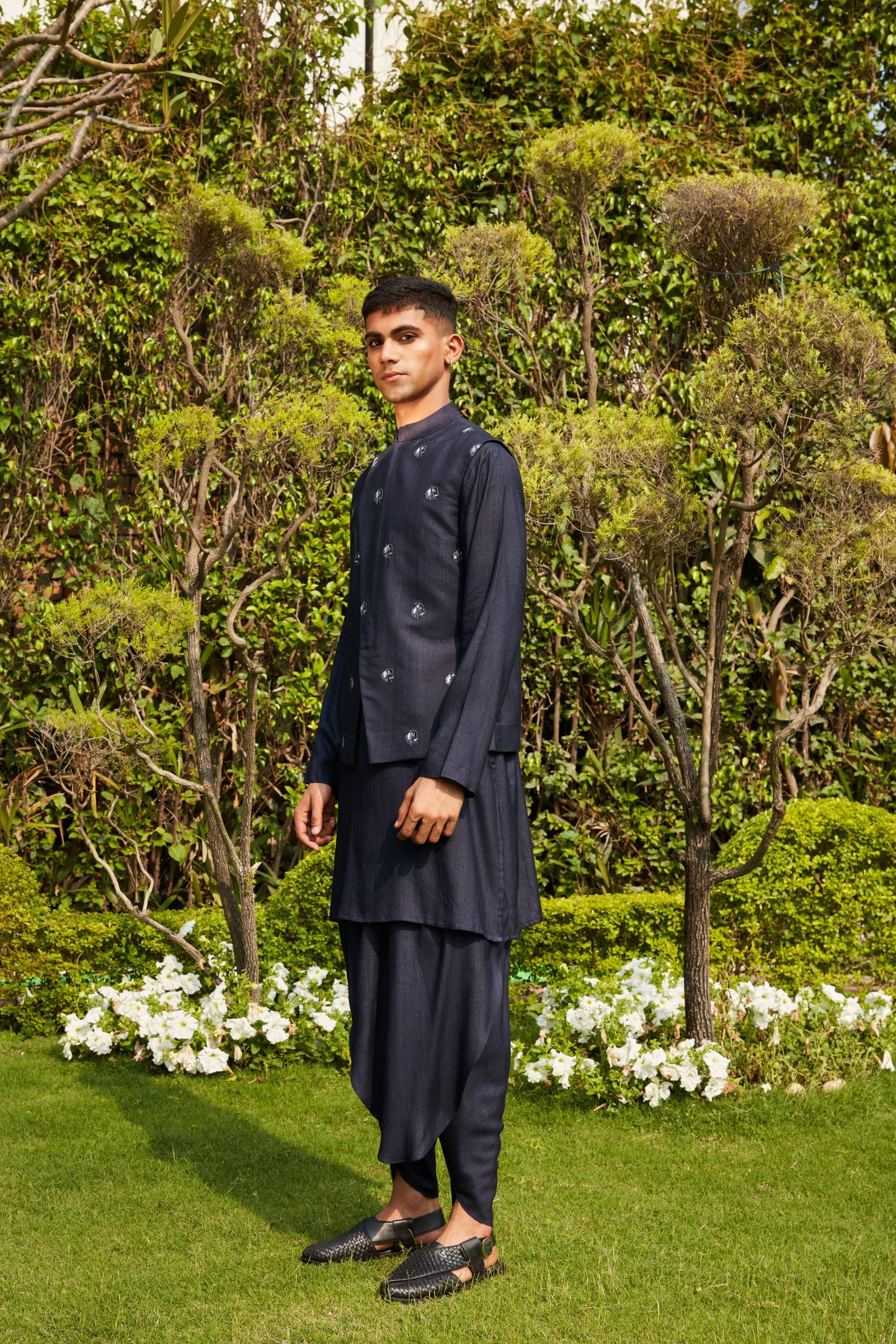 Rahim Nehru Jacket with Kurta and Pants Set-2