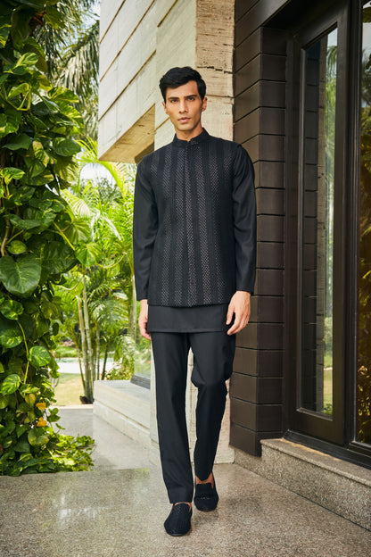 Ahar Nehru Jacket Set-0