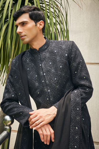 Varnit Sherwani Set-1