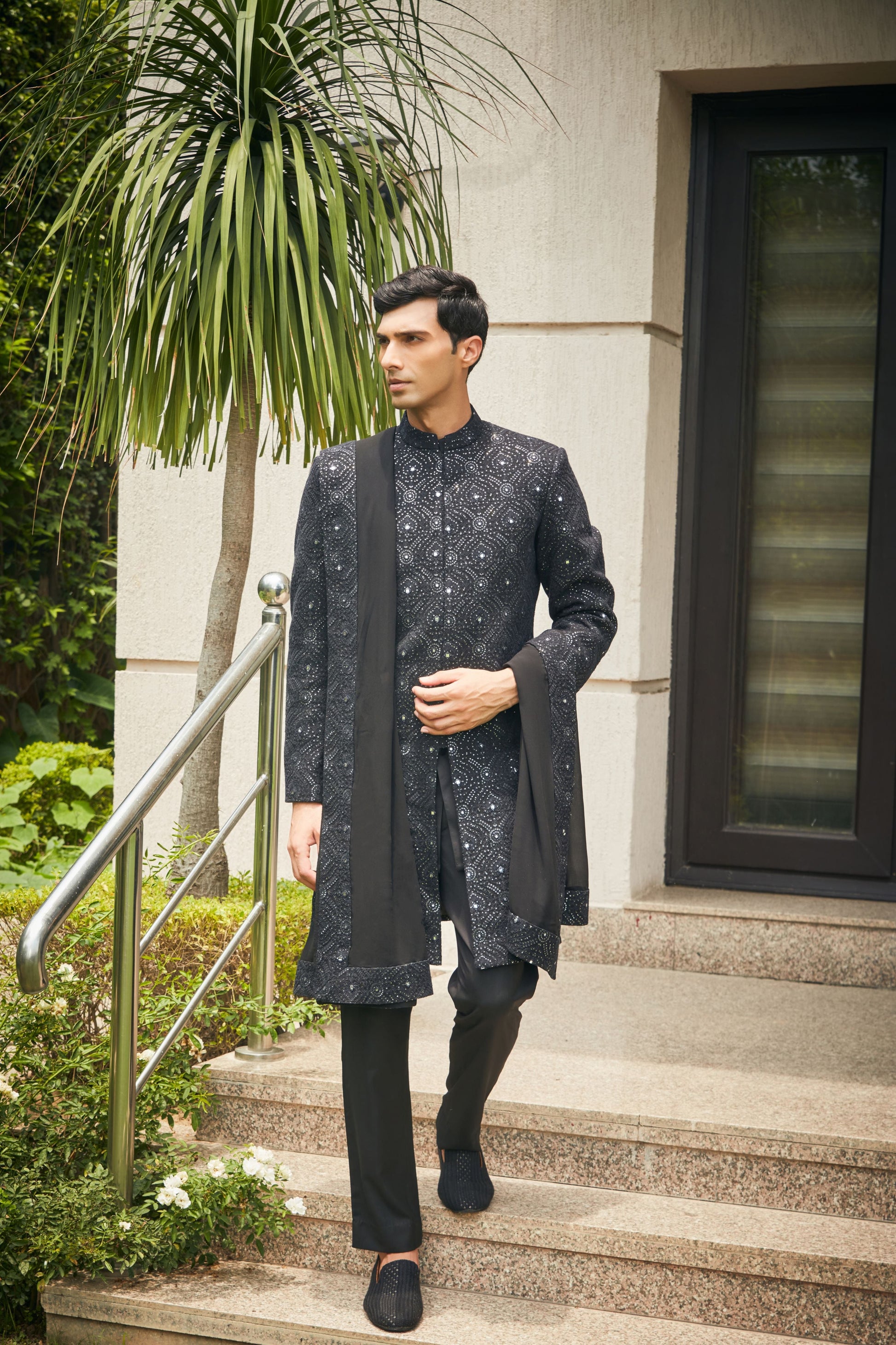 Varnit Sherwani Set-2