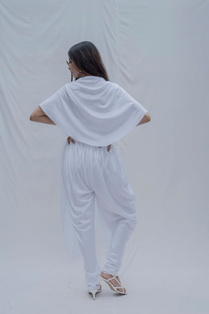 Rika Jumpsuit in White-2