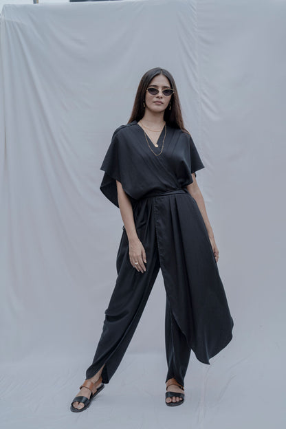 Rika Jumpsuit in  Black-0