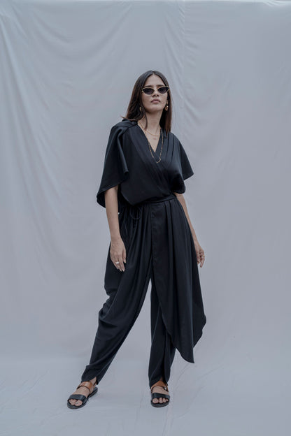 Rika Jumpsuit in  Black-2