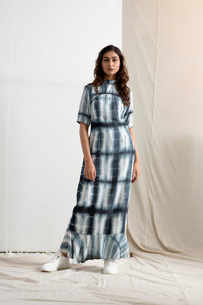 Amira - Tie & Dye Maxi Dress-0