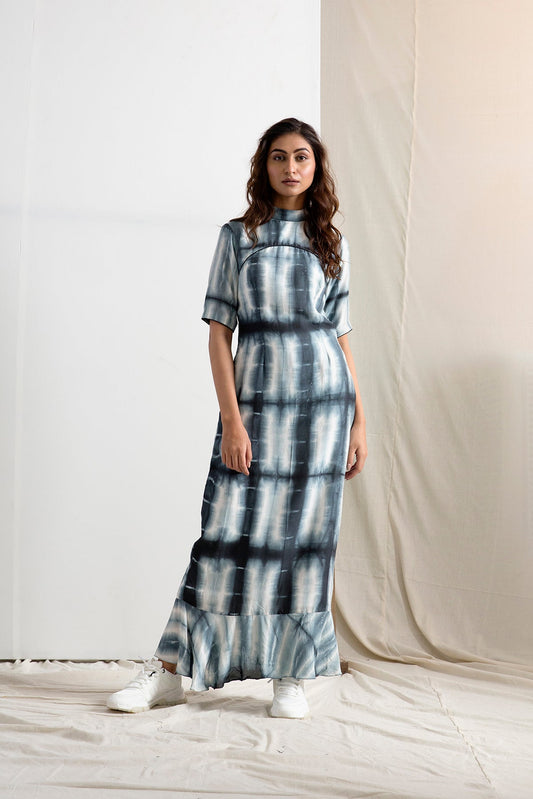 Amira - Tie & Dye Maxi Dress-0