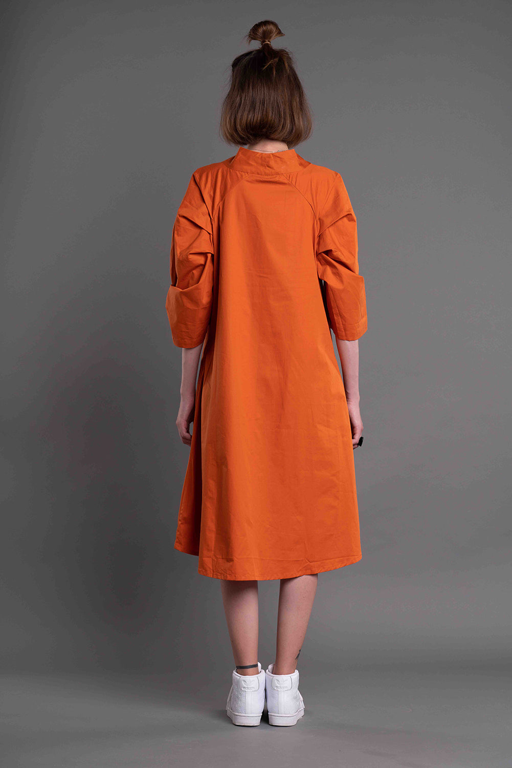 Breach Dress Orange-2