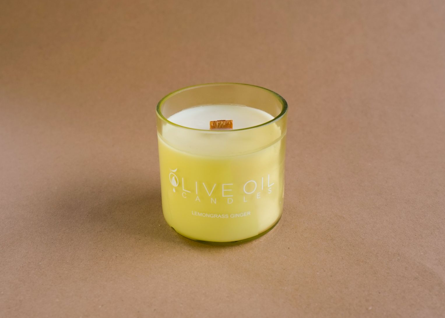 Candles Olive Oil, Lemongrass and Ginger, 200g-3