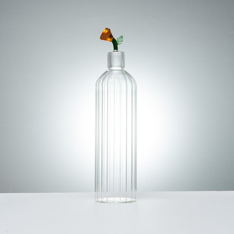 Carafe en verre Design + 1 Charbon Binchotan-2