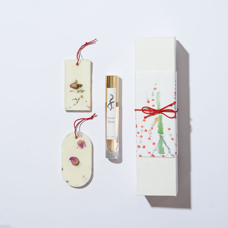 Coffret Parfumé pour la maison : brume parfumée + 2 palets-0