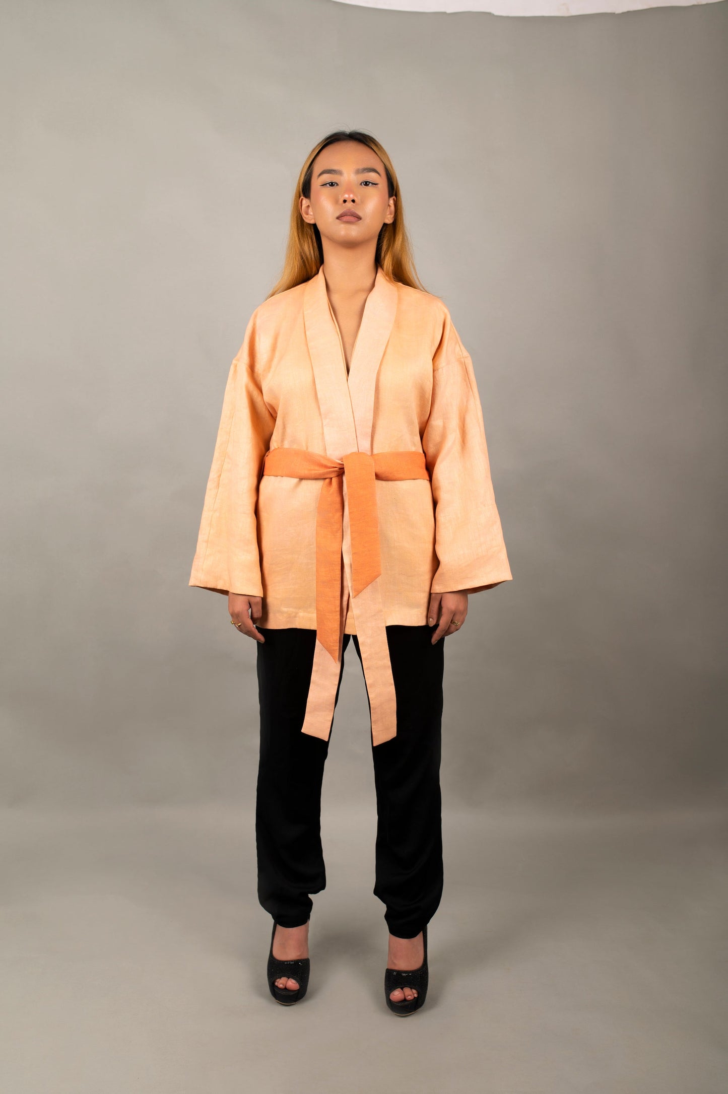 NOV Kimo Light-Coat(Peach)-1