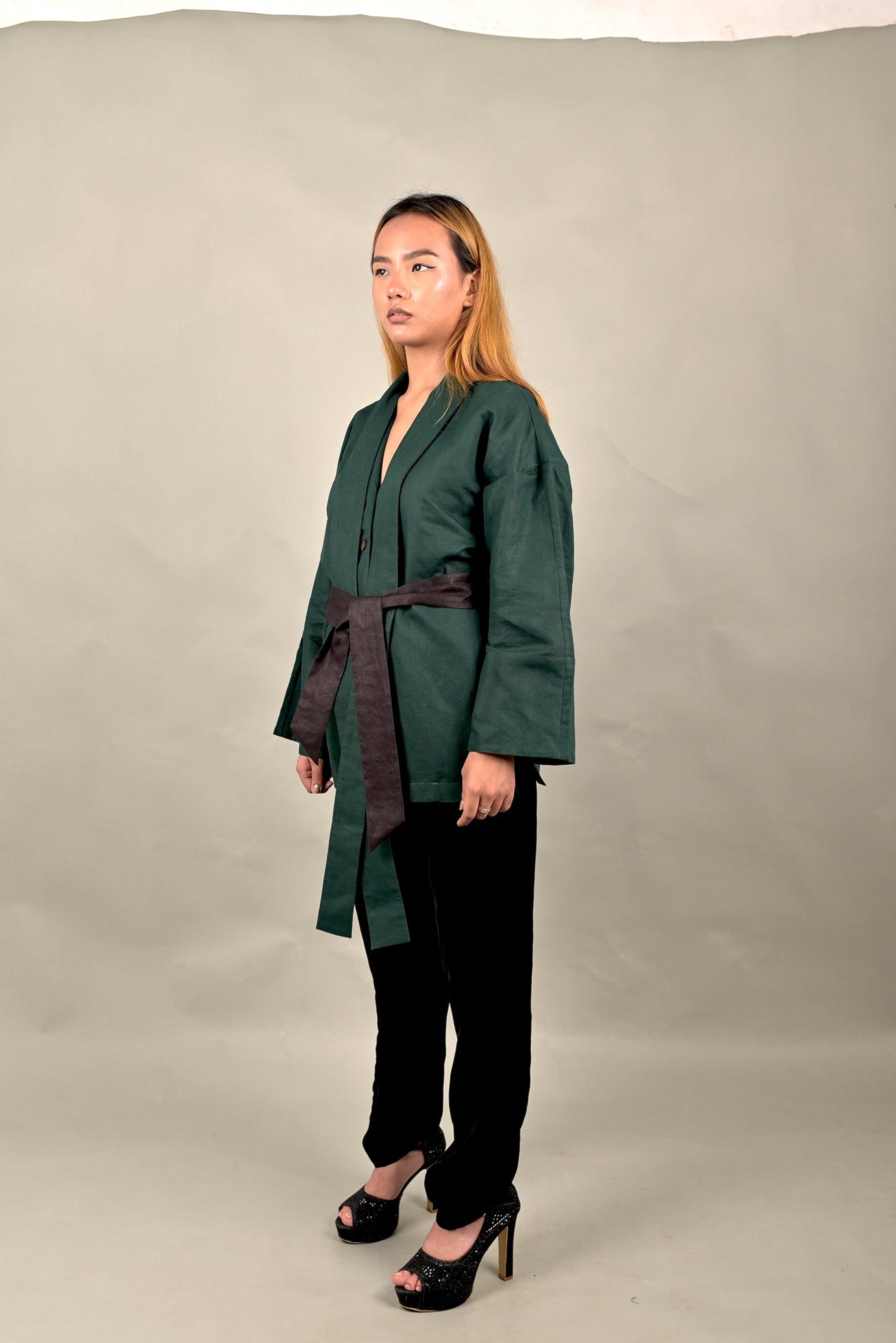 NOV Kimo Light-Coat(Forest Green)-1