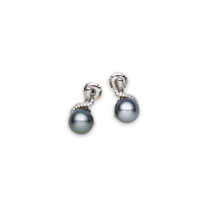 Tahitian South Sea Black Pearls Tahmoor Set 12-13 mm AA-2