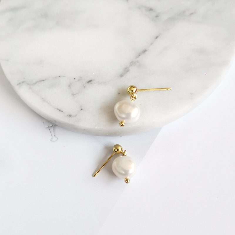 Freshwater Pearl Kiata Earrings-0