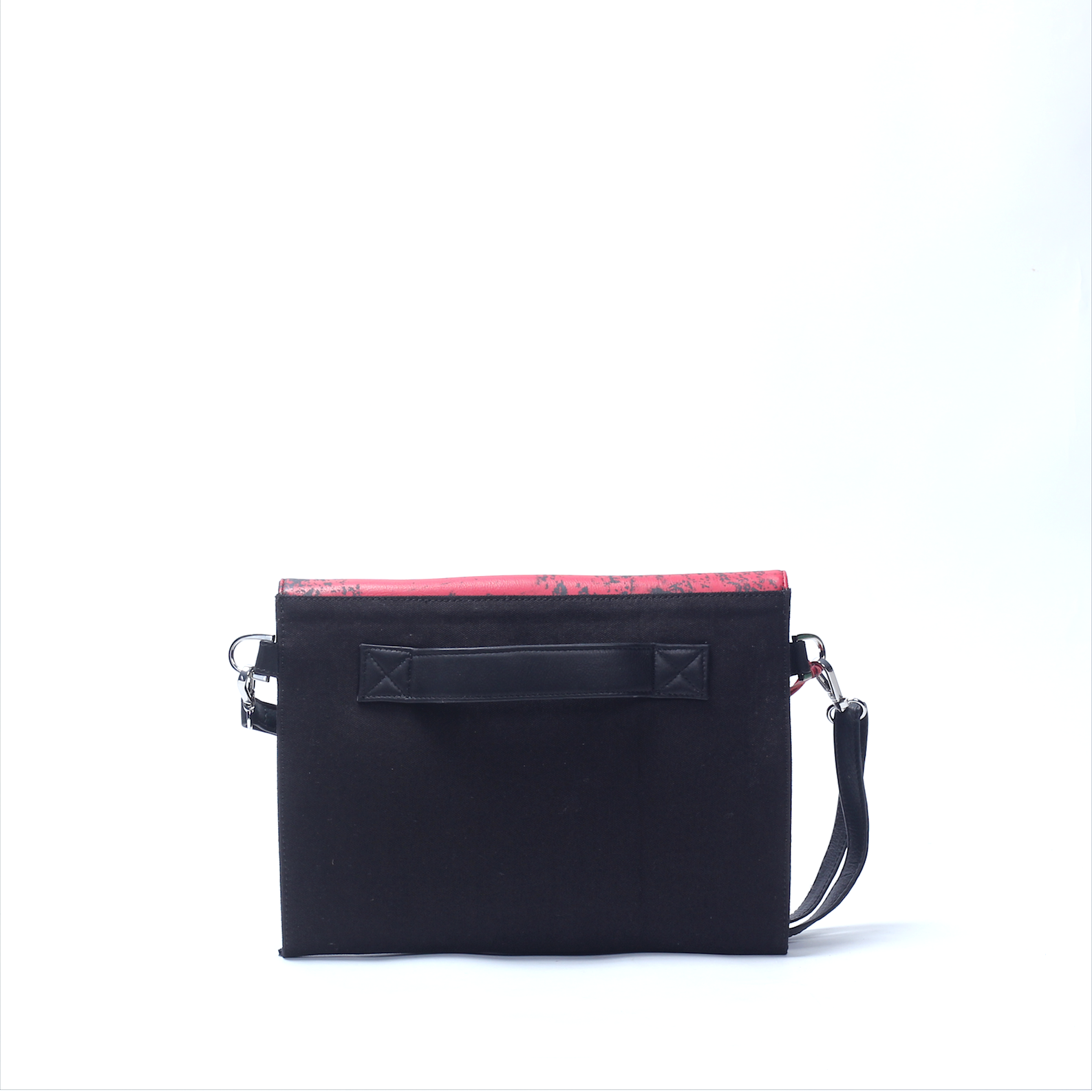 Cross Body Clutch Red-3