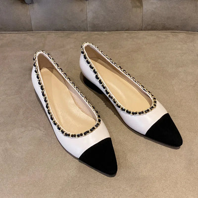 Loafers Women  Shoes Woman Mules Leather Ladies Shoes Fashion Zapatos De Mujer Pointed Toe Buty Damskie Cozy Sapato Feminino